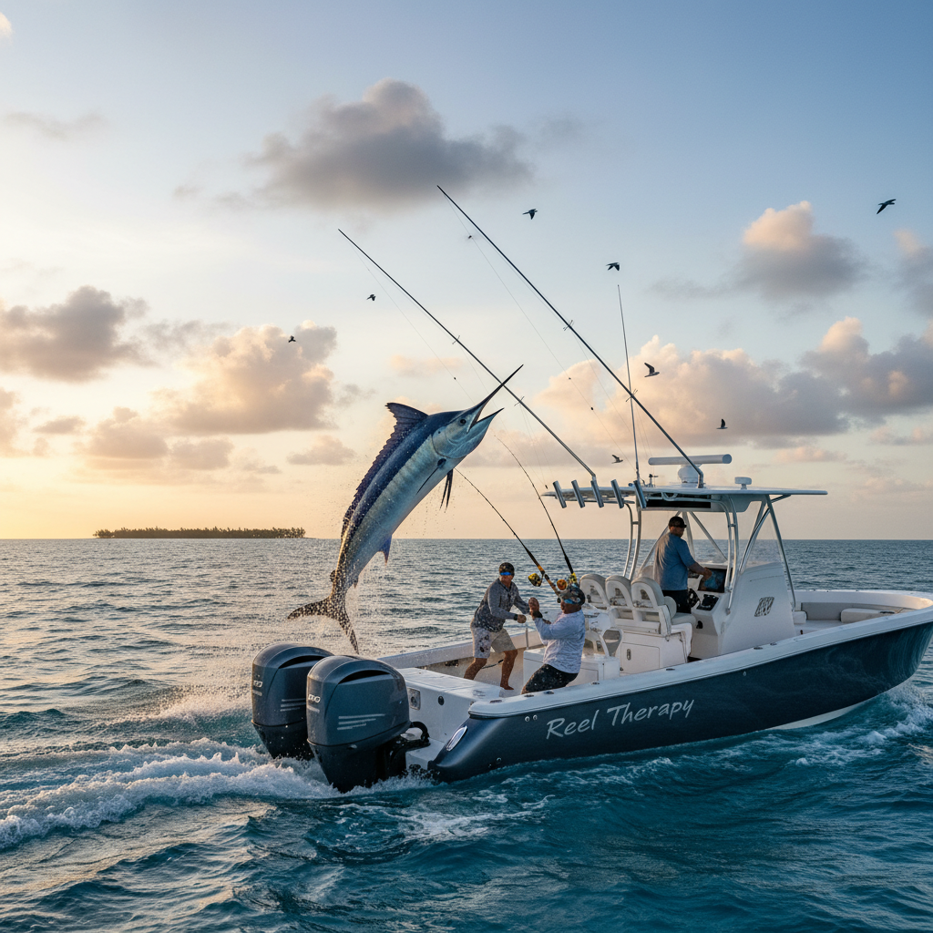 sport fishing blue marlin Gulf Stream