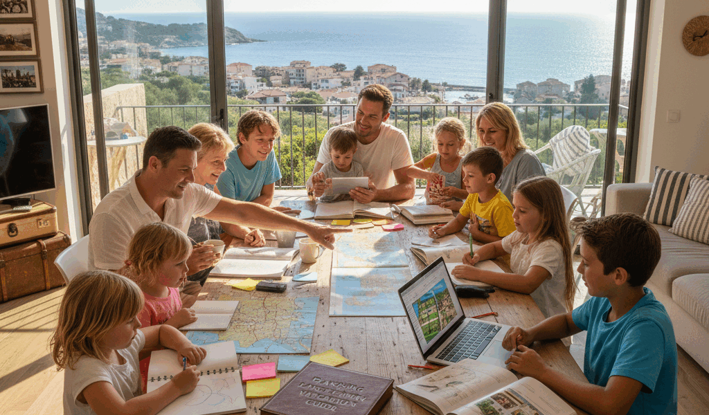 Planning a Large Family Vacation Guide