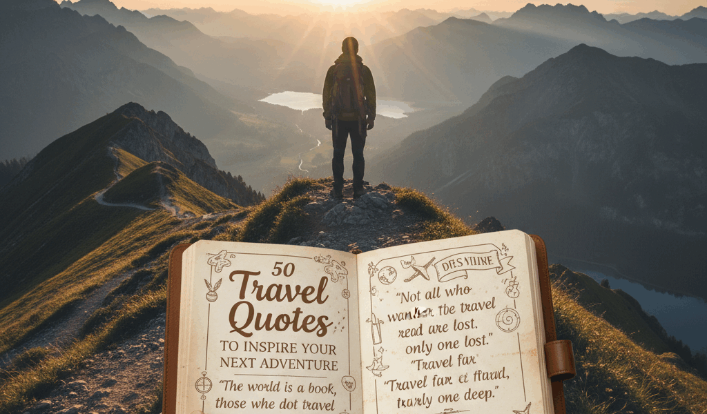 50 Travel Quotes to Inspire Your Next Adventure