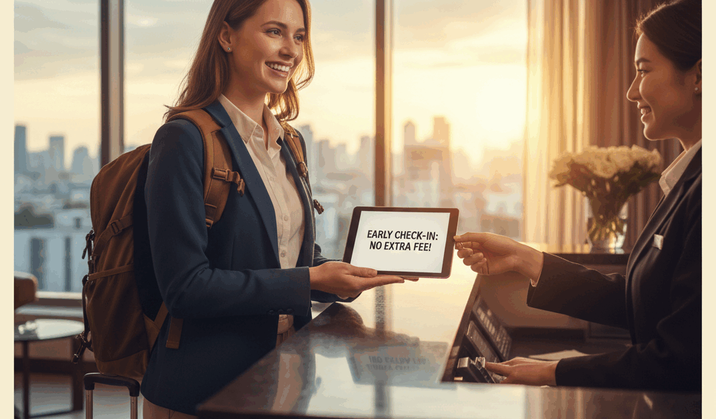 How to Get an Early Hotel Check-In (Without Paying Extra)