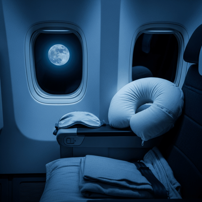 How to Sleep on a Long Flight and Actually Rest