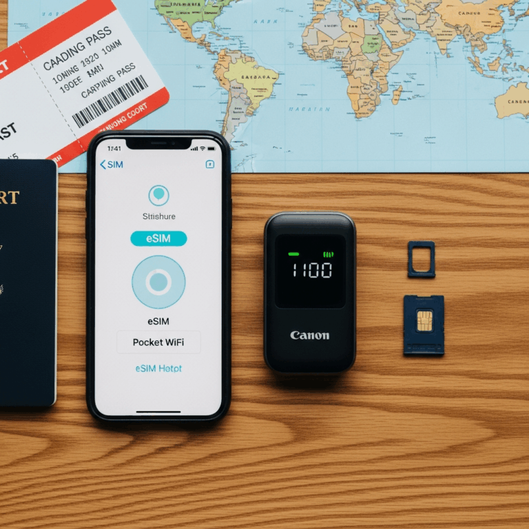 eSIM vs Pocket WiFi vs Roaming Best Travel Internet in 2026