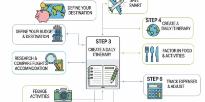 Professional photograph related to: How to Plan a Trip on a Budget — Step by Step for First-Timers.