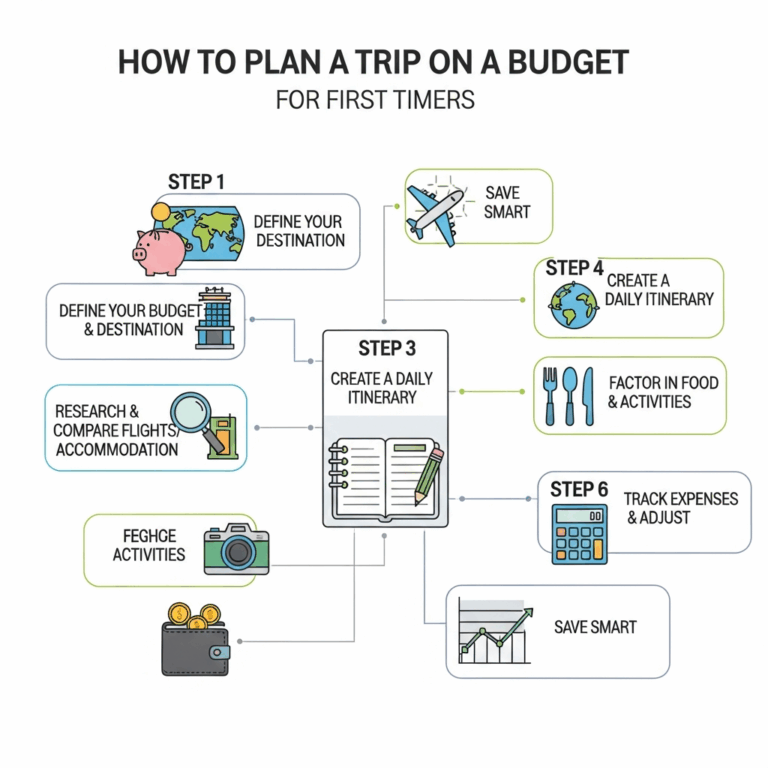 Professional photograph related to: How to Plan a Trip on a Budget — Step by Step for First-Timers.